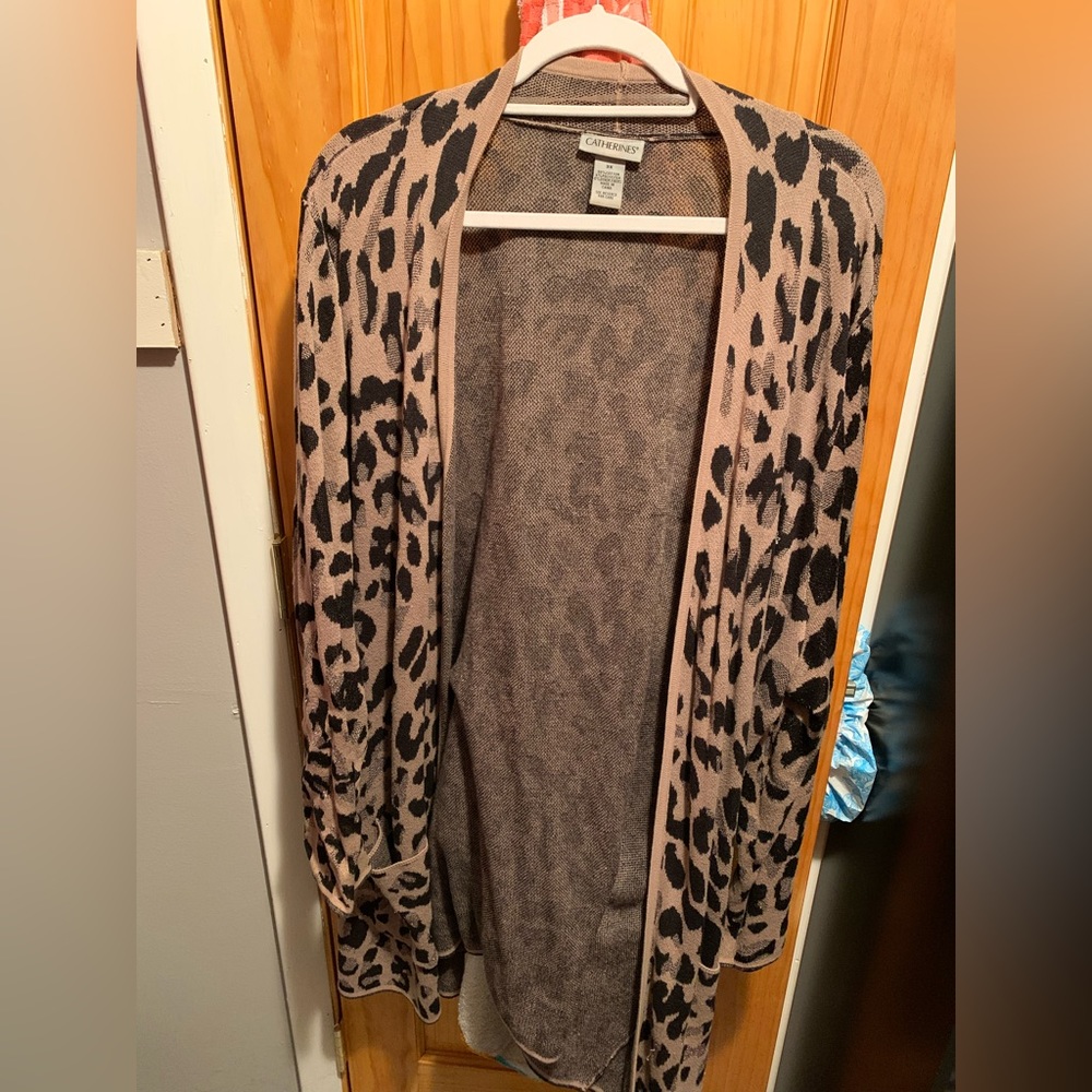 Catherine's Leopard Print Cardigan